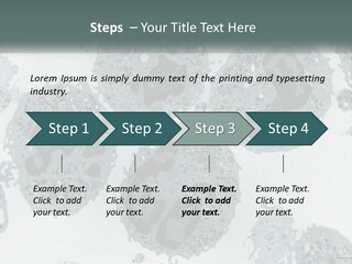 Caucasian Water Older PowerPoint Template