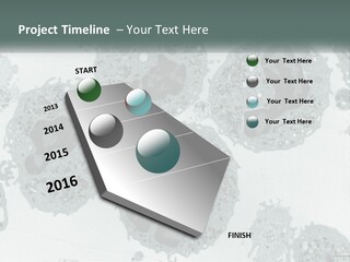 Caucasian Water Older PowerPoint Template