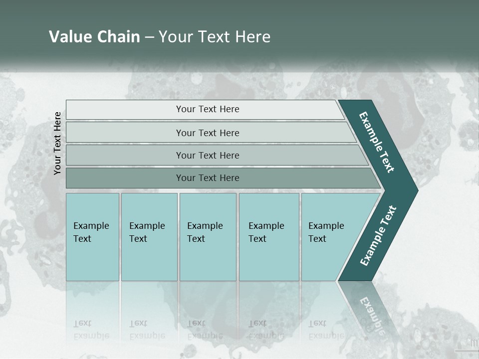 Caucasian Water Older PowerPoint Template