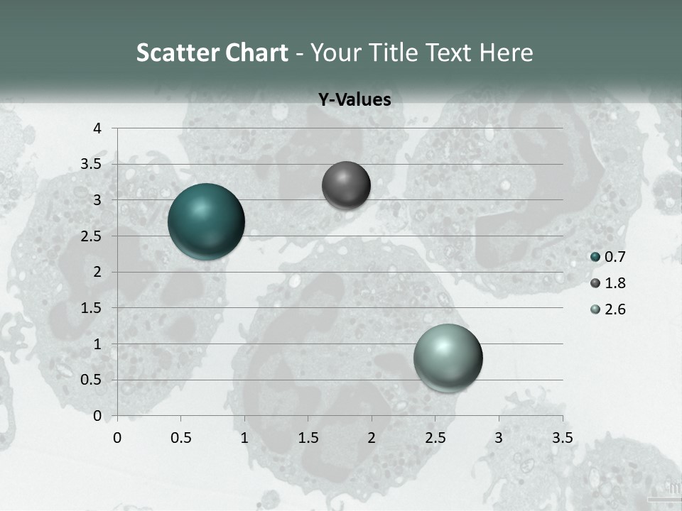 Caucasian Water Older PowerPoint Template