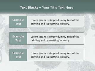 Caucasian Water Older PowerPoint Template