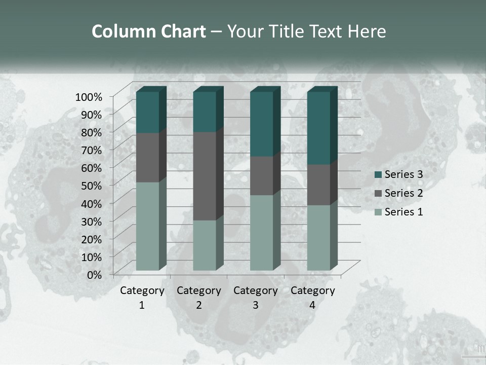 Caucasian Water Older PowerPoint Template