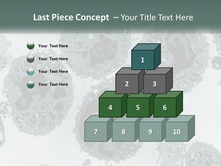 Caucasian Water Older PowerPoint Template