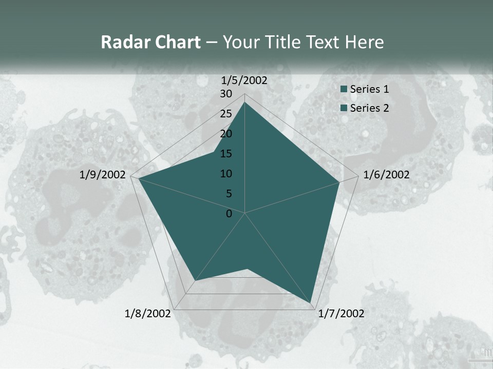 Caucasian Water Older PowerPoint Template