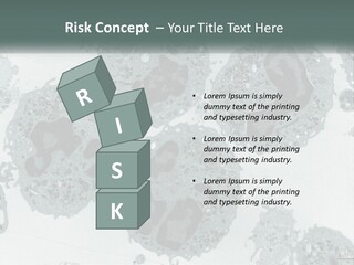 Caucasian Water Older PowerPoint Template