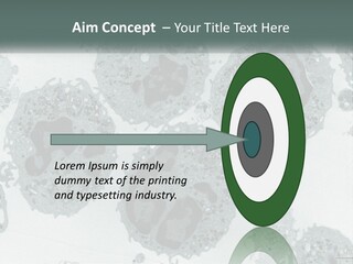 Caucasian Water Older PowerPoint Template