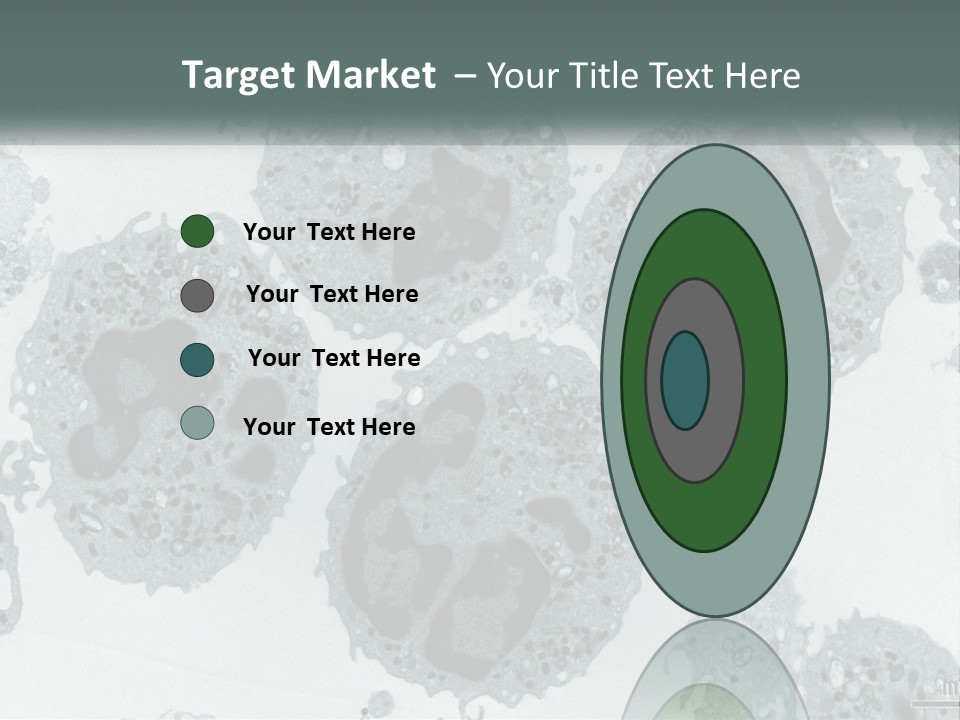 Caucasian Water Older PowerPoint Template