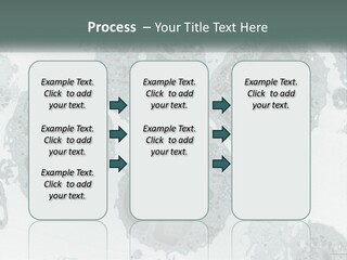 Caucasian Water Older PowerPoint Template