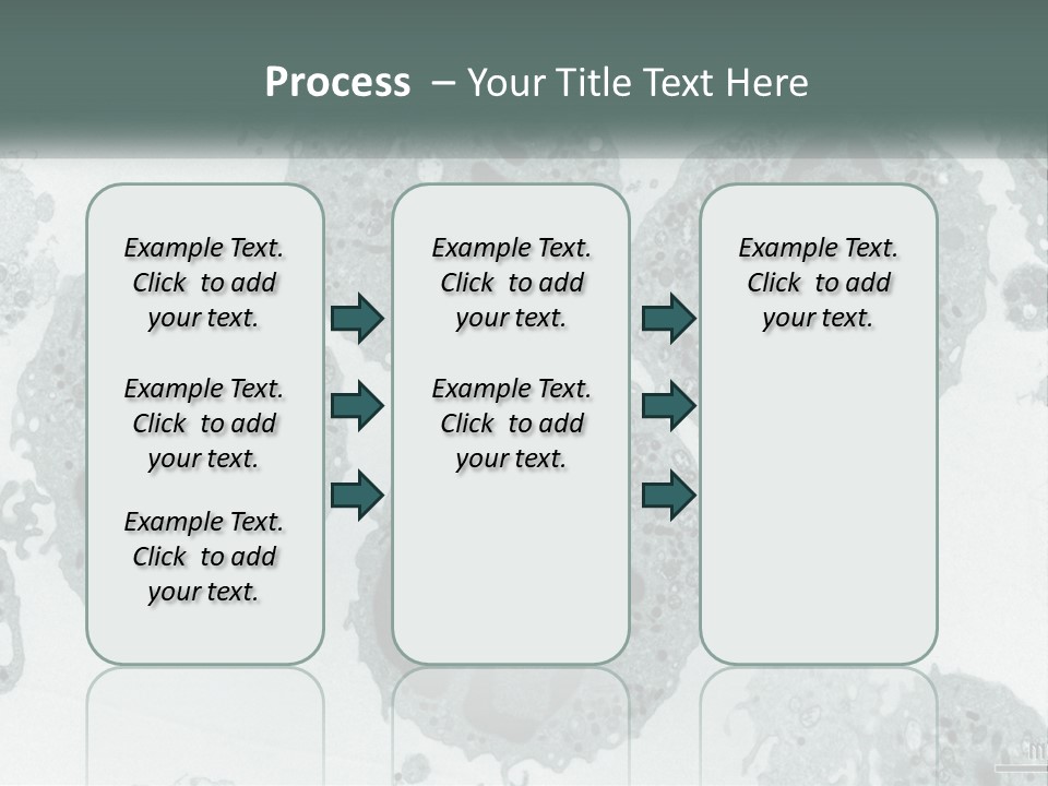 Caucasian Water Older PowerPoint Template