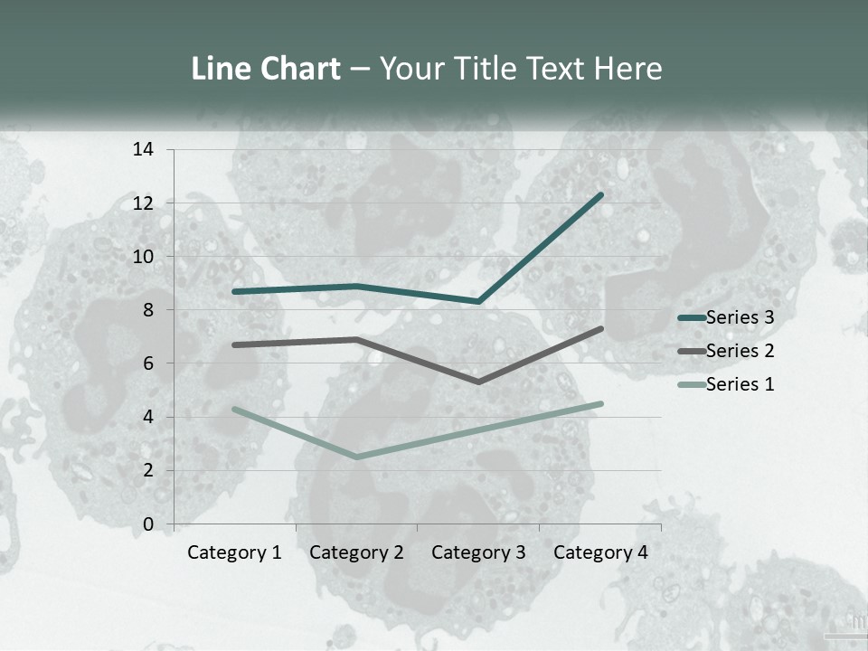 Caucasian Water Older PowerPoint Template