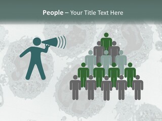 Caucasian Water Older PowerPoint Template