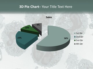 Caucasian Water Older PowerPoint Template