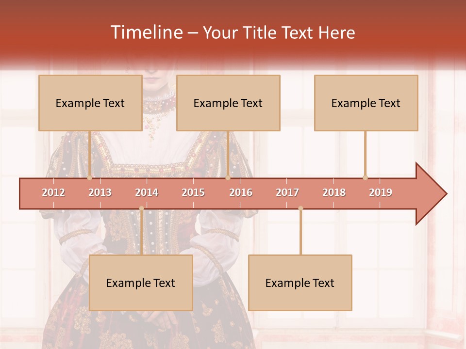 Older Wave Sand PowerPoint Template