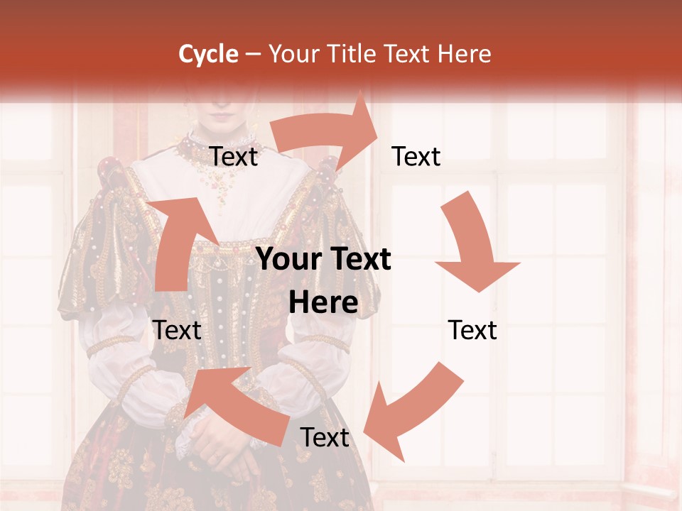 Older Wave Sand PowerPoint Template