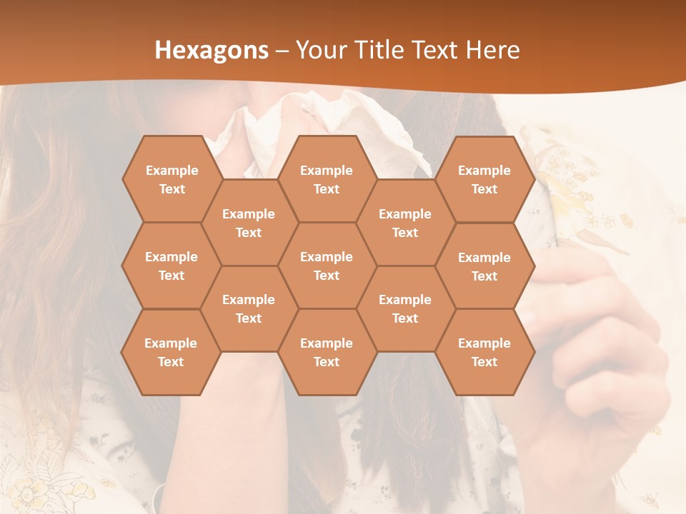 Portrait Daughter Single PowerPoint Template