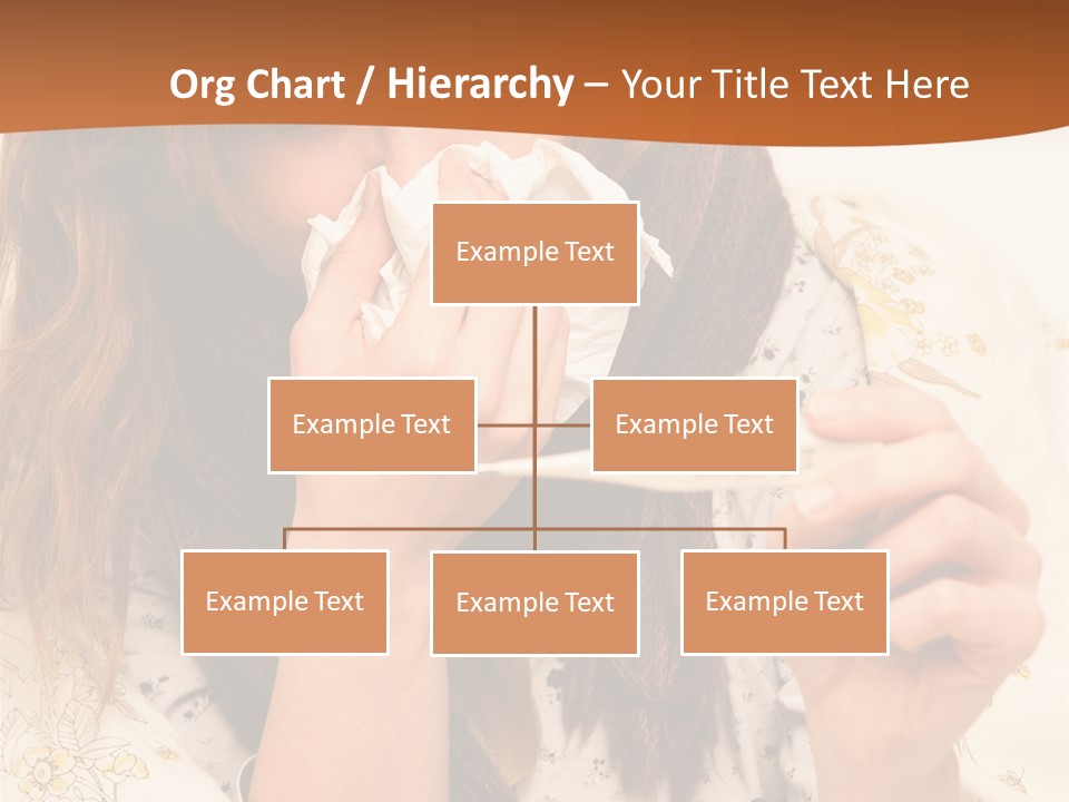 Portrait Daughter Single PowerPoint Template