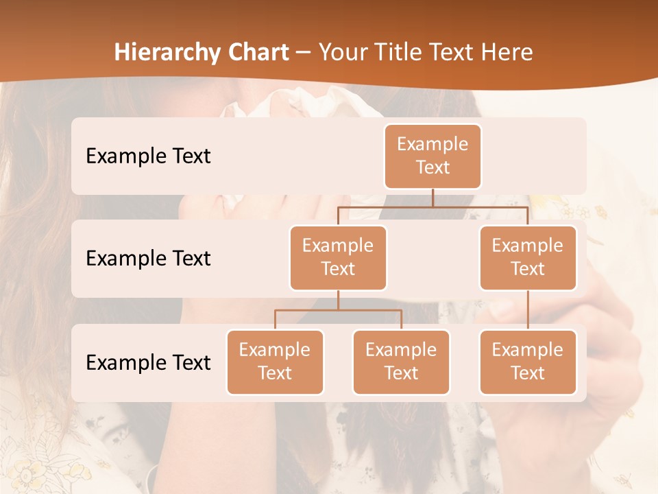 Portrait Daughter Single PowerPoint Template