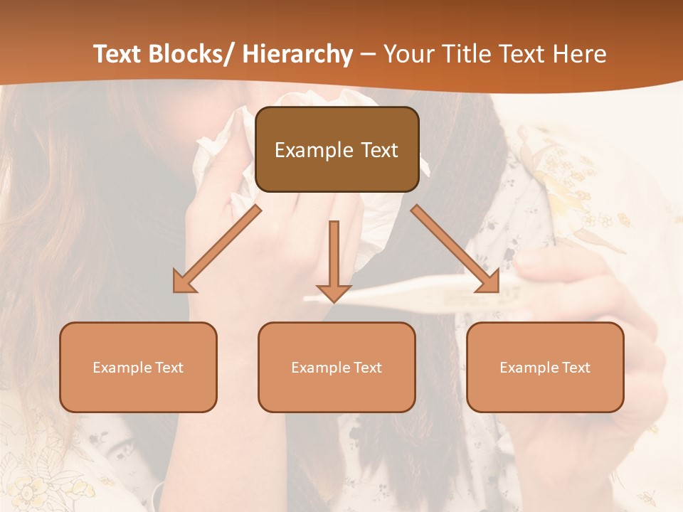 Portrait Daughter Single PowerPoint Template