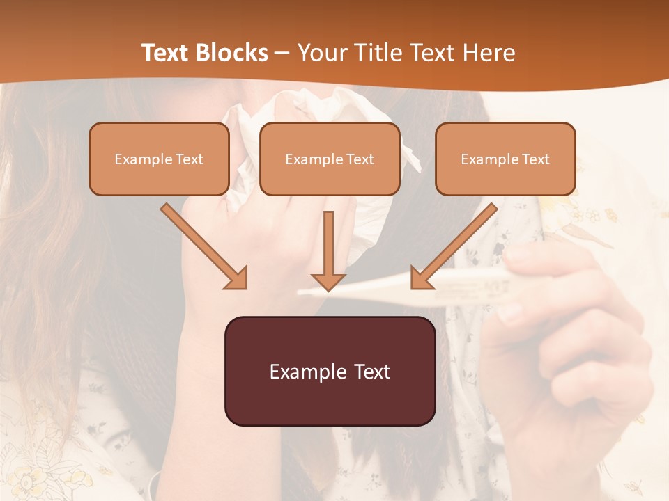 Portrait Daughter Single PowerPoint Template