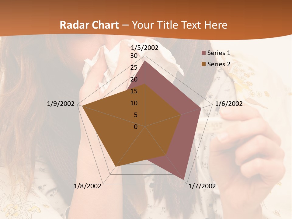 Portrait Daughter Single PowerPoint Template