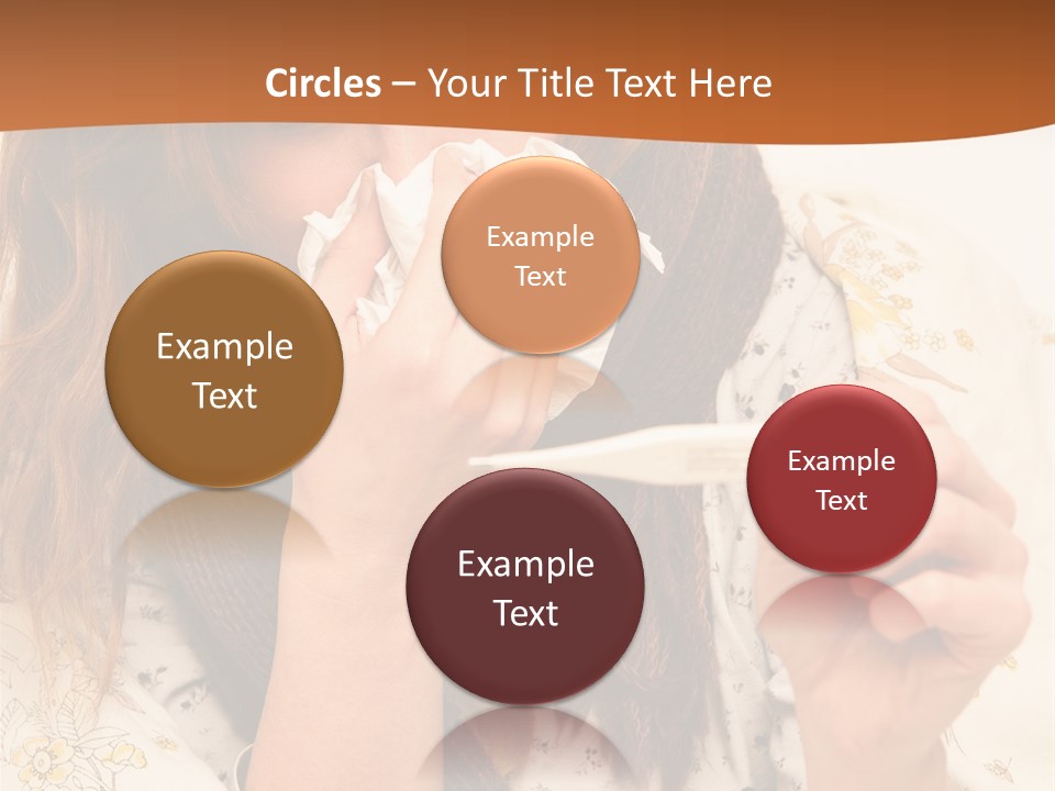 Portrait Daughter Single PowerPoint Template