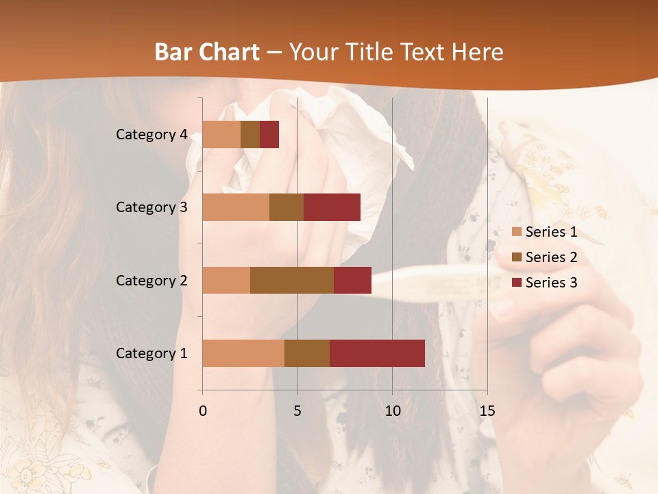 Portrait Daughter Single PowerPoint Template