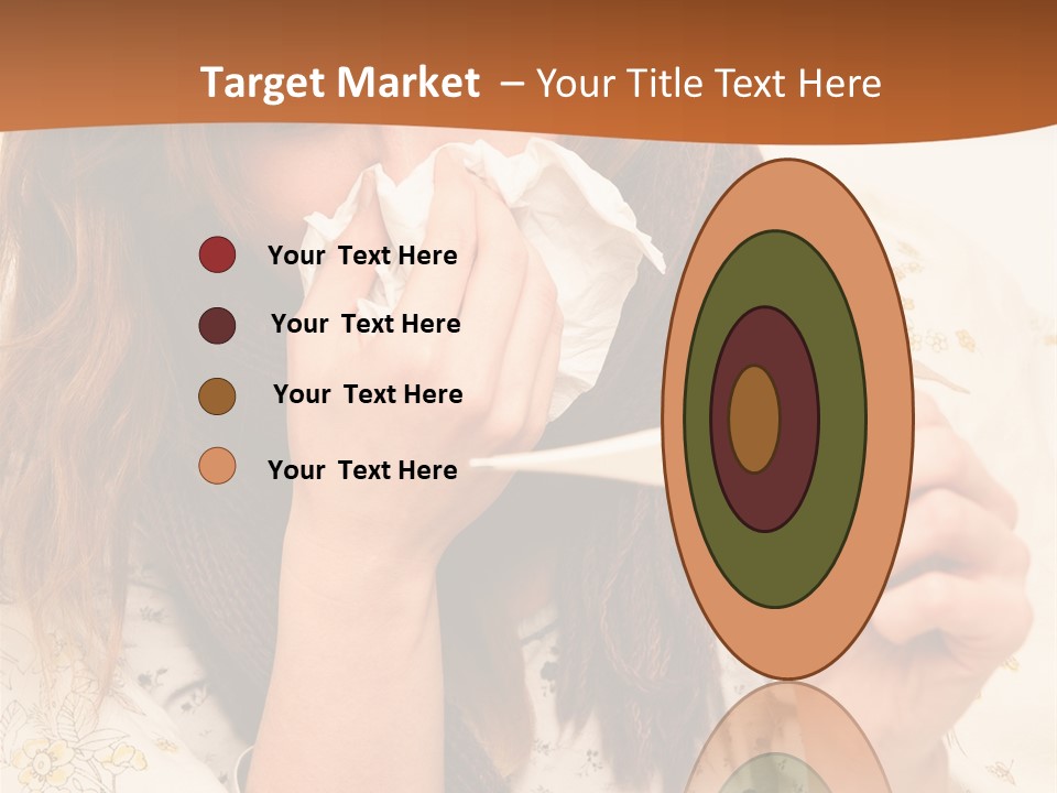 Portrait Daughter Single PowerPoint Template