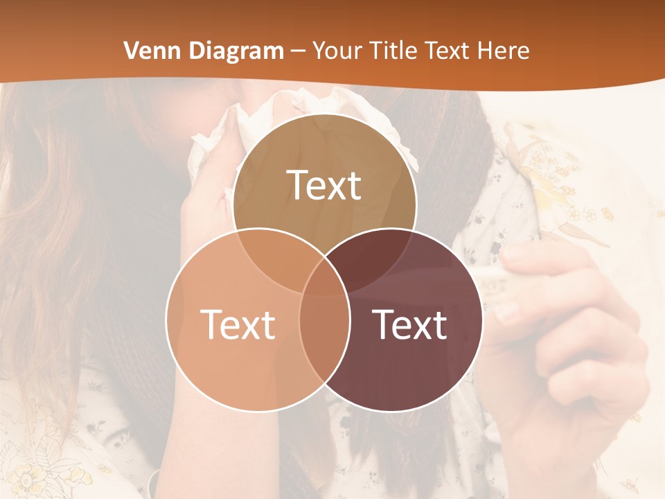 Portrait Daughter Single PowerPoint Template