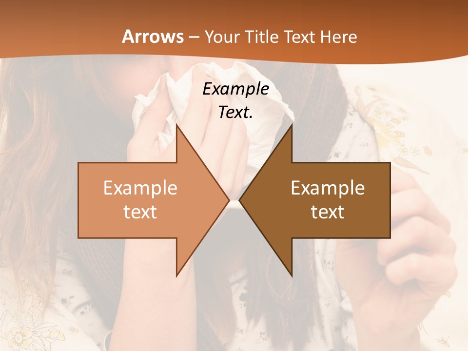 Portrait Daughter Single PowerPoint Template