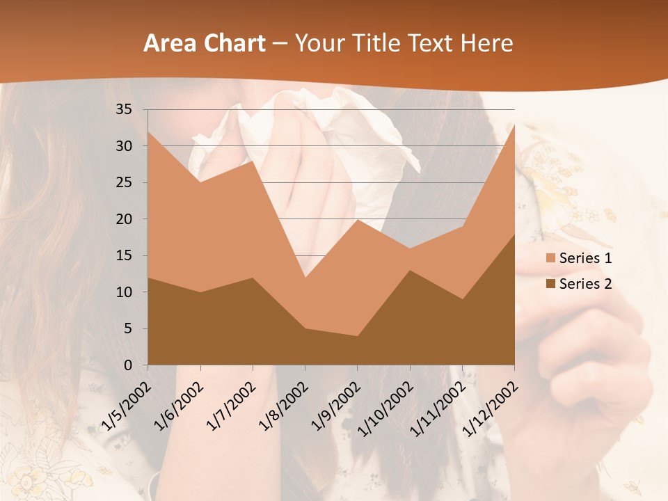 Portrait Daughter Single PowerPoint Template
