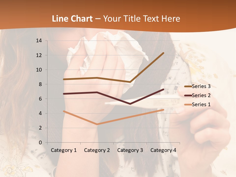 Portrait Daughter Single PowerPoint Template