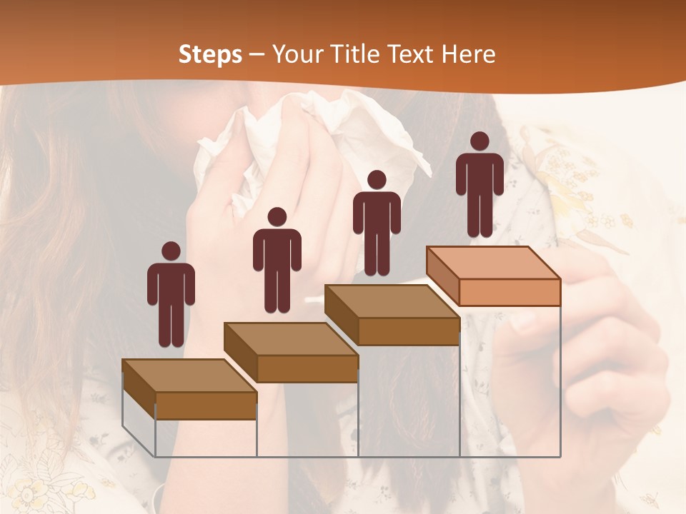 Portrait Daughter Single PowerPoint Template