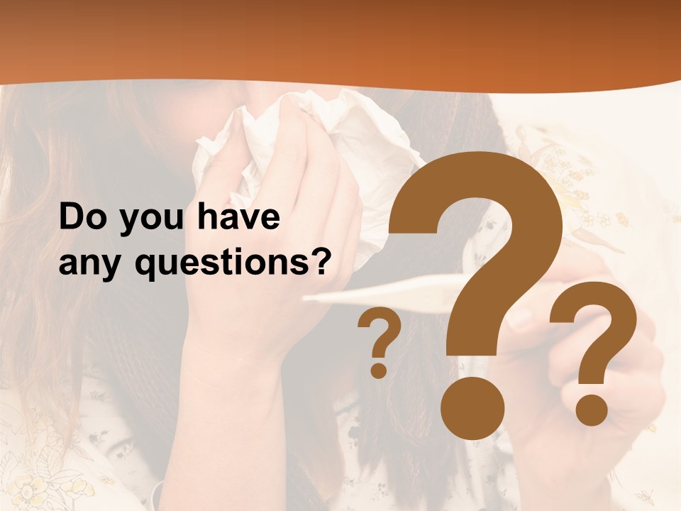 Portrait Daughter Single PowerPoint Template