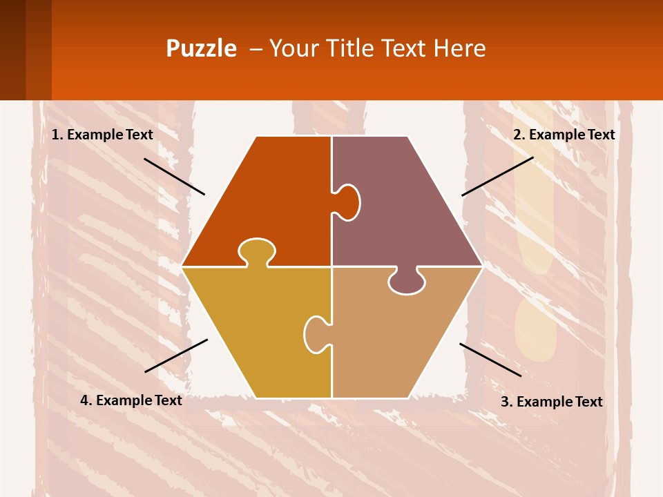 Sand Sunset Sea PowerPoint Template