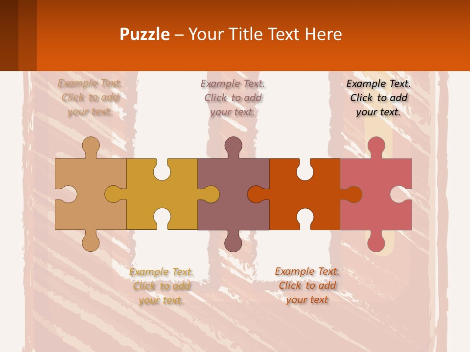 Sand Sunset Sea PowerPoint Template