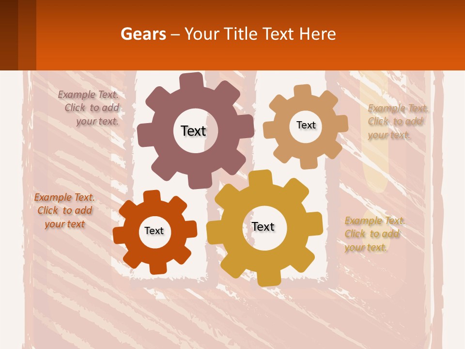 Sand Sunset Sea PowerPoint Template