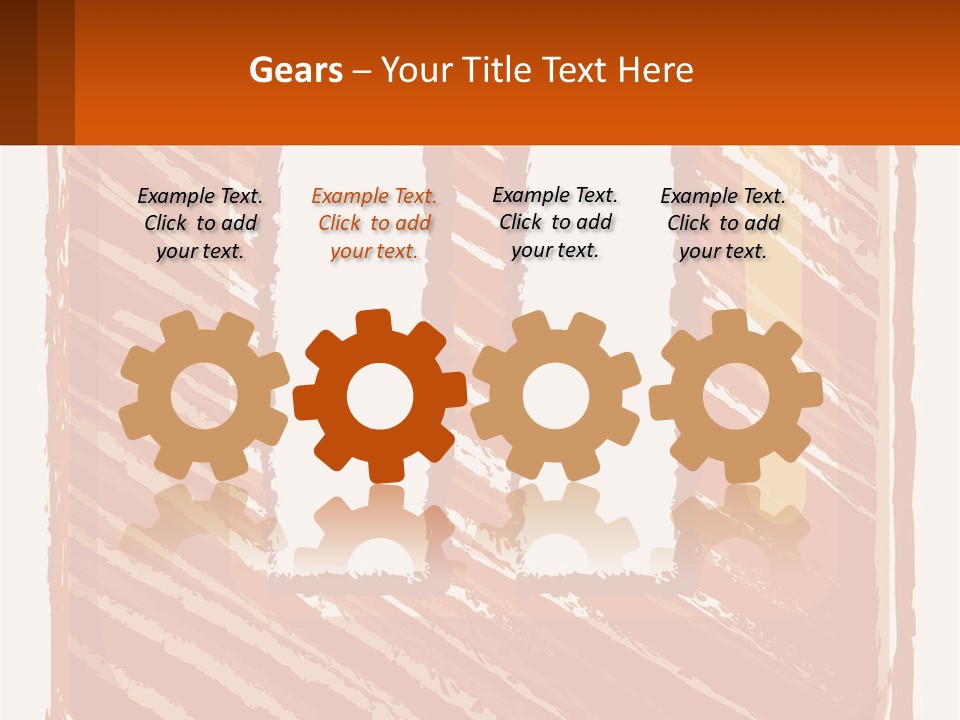 Sand Sunset Sea PowerPoint Template