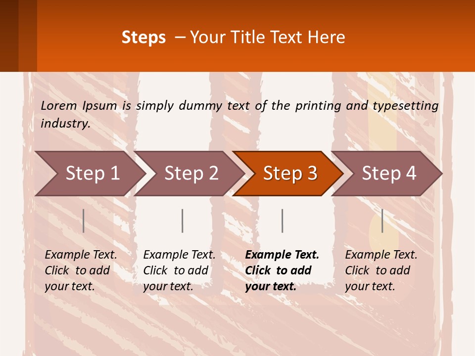 Sand Sunset Sea PowerPoint Template