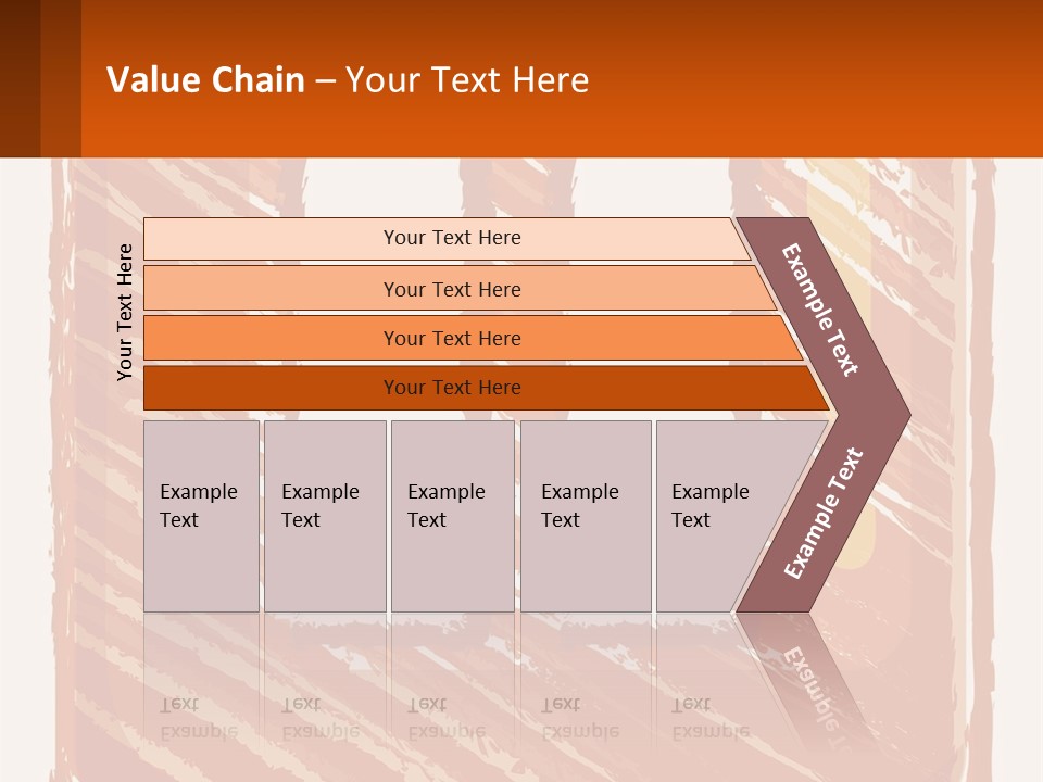 Sand Sunset Sea PowerPoint Template