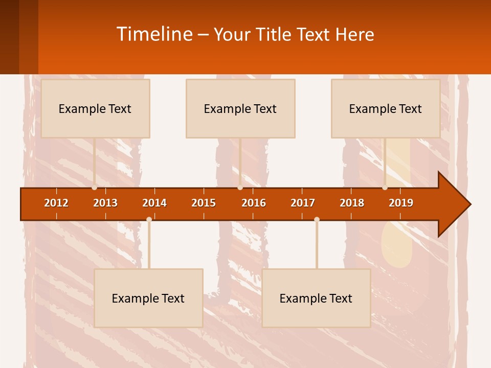 Sand Sunset Sea PowerPoint Template