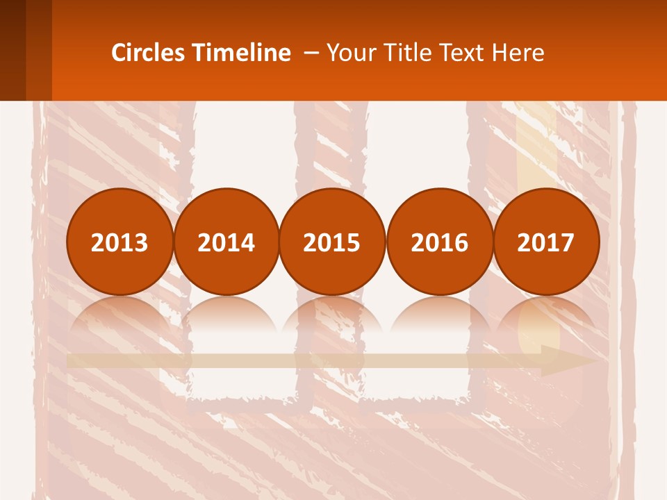 Sand Sunset Sea PowerPoint Template