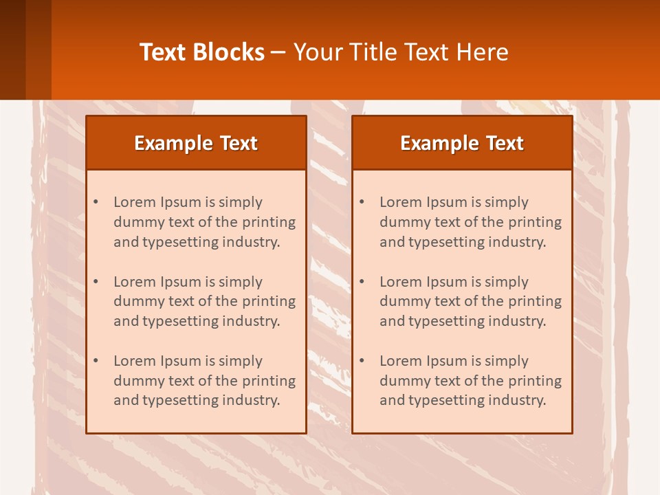 Sand Sunset Sea PowerPoint Template
