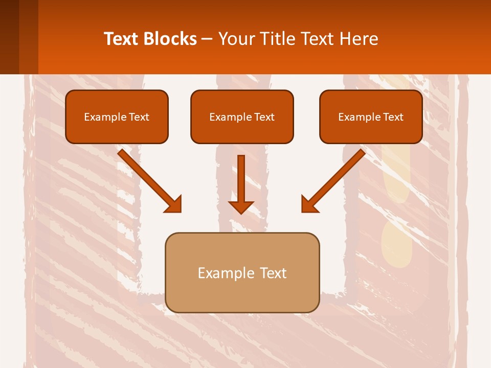 Sand Sunset Sea PowerPoint Template