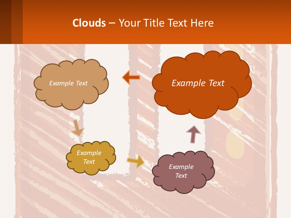 Sand Sunset Sea PowerPoint Template