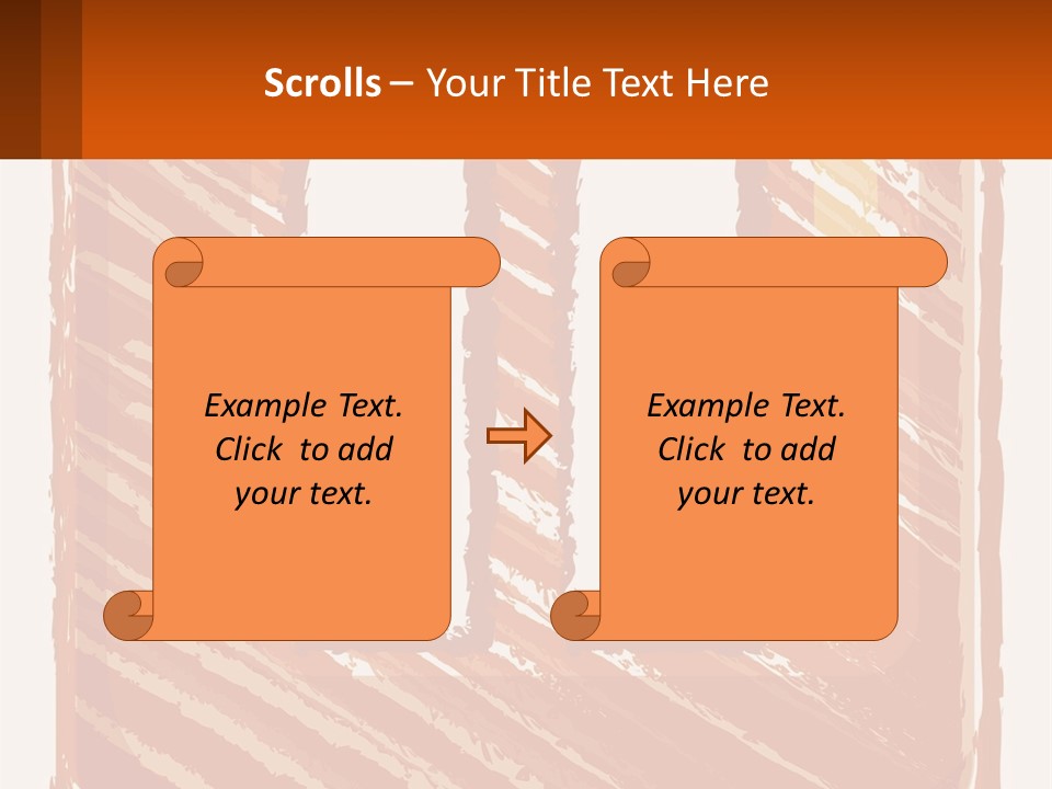 Sand Sunset Sea PowerPoint Template
