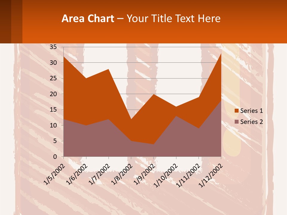 Sand Sunset Sea PowerPoint Template