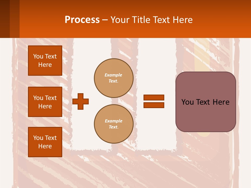 Sand Sunset Sea PowerPoint Template