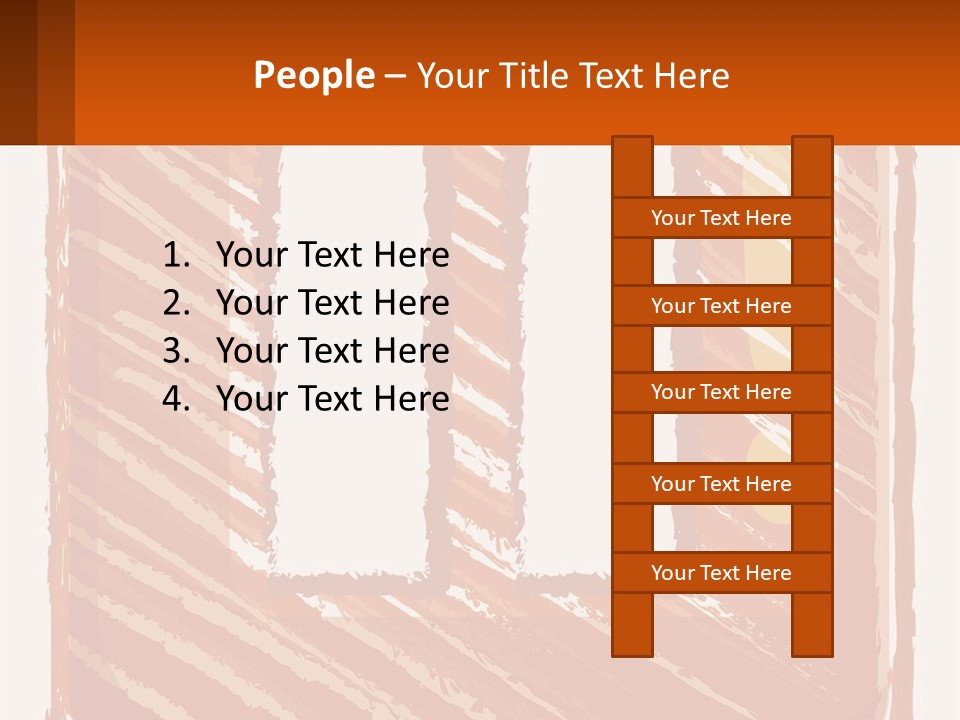 Sand Sunset Sea PowerPoint Template