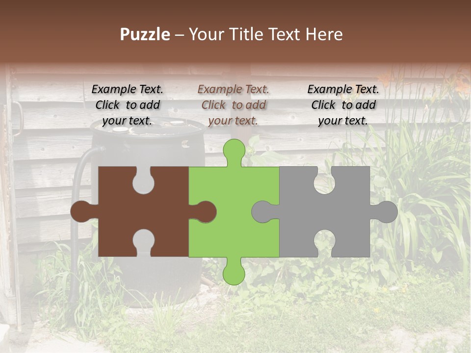 Old Sunset Retired PowerPoint Template