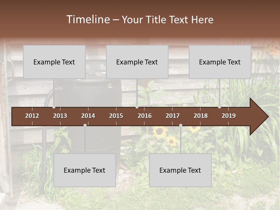Old Sunset Retired PowerPoint Template